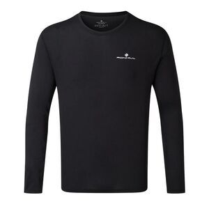 Ronhill Mens Core Long-Sleeved T-Shirt / Black